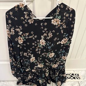 Karlie floral tunic/dress small